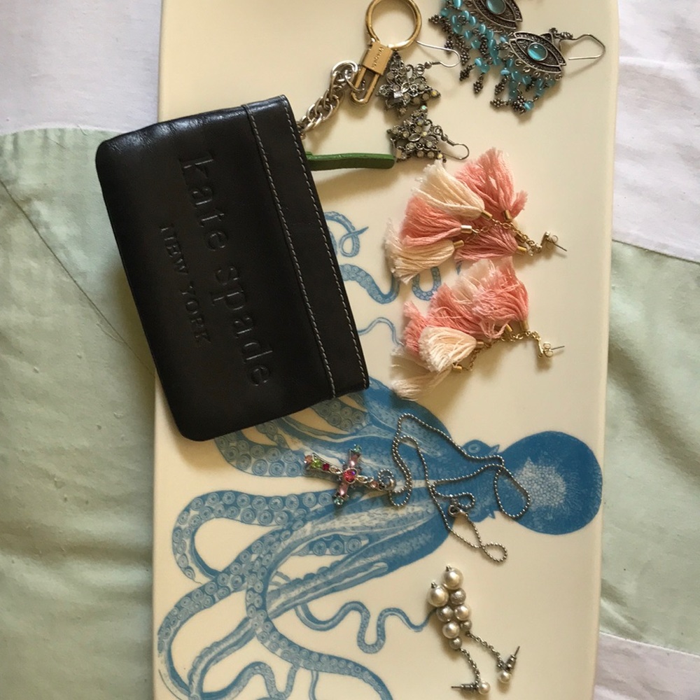 Jewelry set and Kate spade wallet